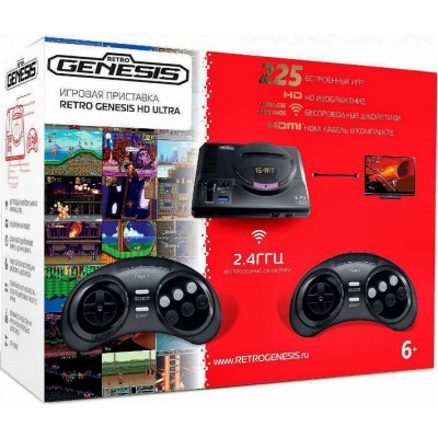 16 bit SEGA Retro Genesis HD Ultra (225 игр)